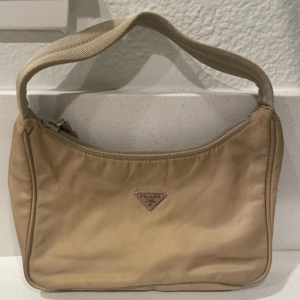 Authentic Vintage Prada Nylon Shoulder Bag Purse